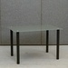 Galds ar stikla virsmu 80x120cm 308335