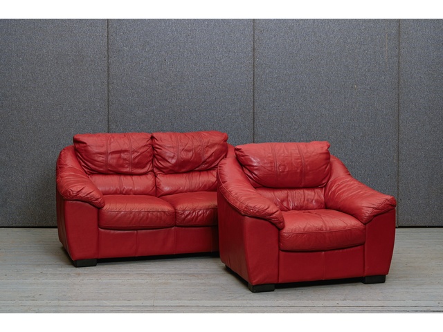 2vietīgs ādas dīvāns 660053