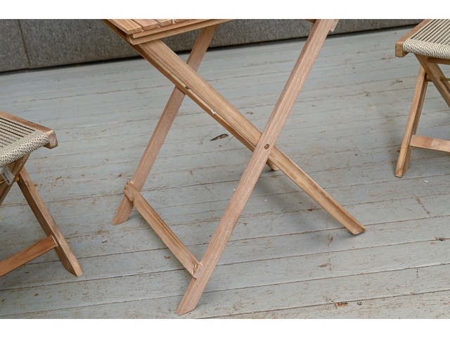 Terases galdiņa un 2 krēslu komplekts 808360