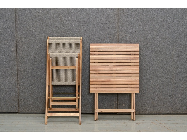 Terases galdiņa un 2 krēslu komplekts 808360