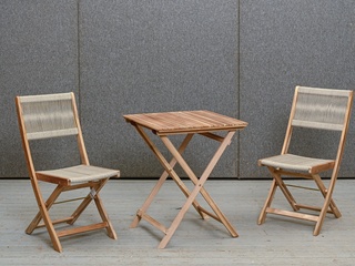 Terases galdiņa un 2 krēslu komplekts 808360