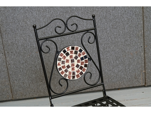 Saliekams metāla krēsls 108383