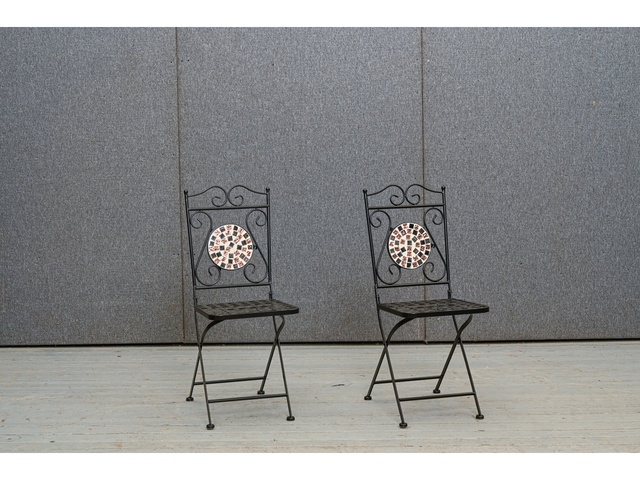 Saliekams metāla krēsls 108383