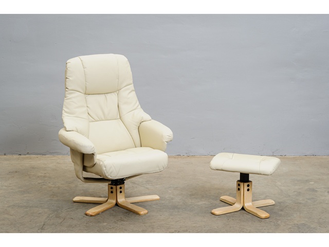 Relax krēsls ar pufu 206051B