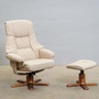 Relax krēsls ar pufu 206053