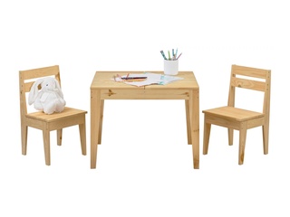 Bērnu galdiņa un 2 krēslu komplekts 308332k