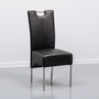 Melns krēsls 166006