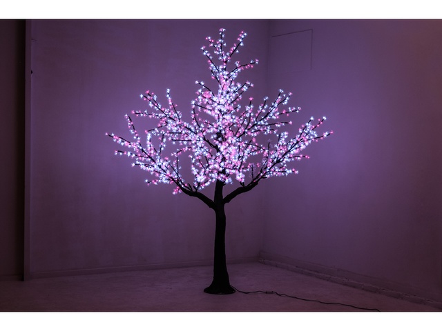 LED koks, rozā-balts 910005PW